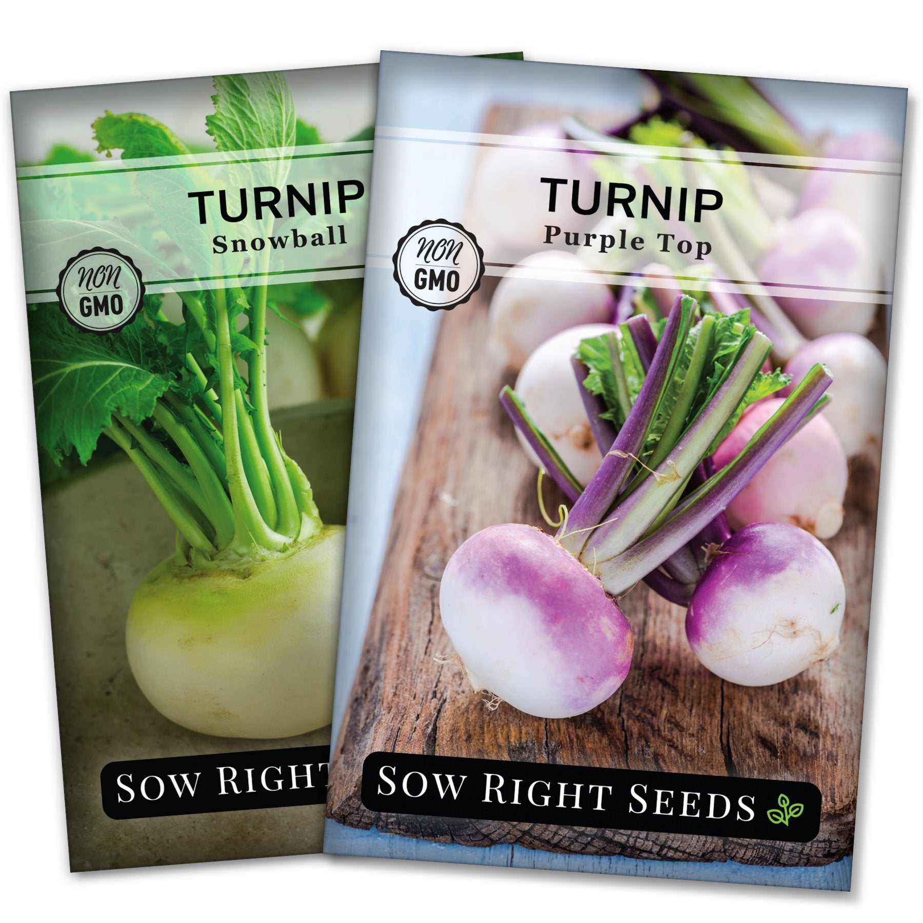 Turnips Seed Collection Grow Root Vegetables in Your Garden Sow