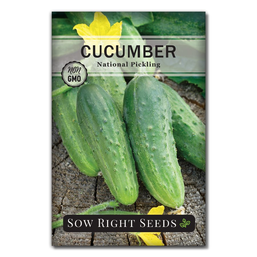 cucumber seeds for planting Sow Right Seeds - National Pickling Cucumber Seeds for Planting