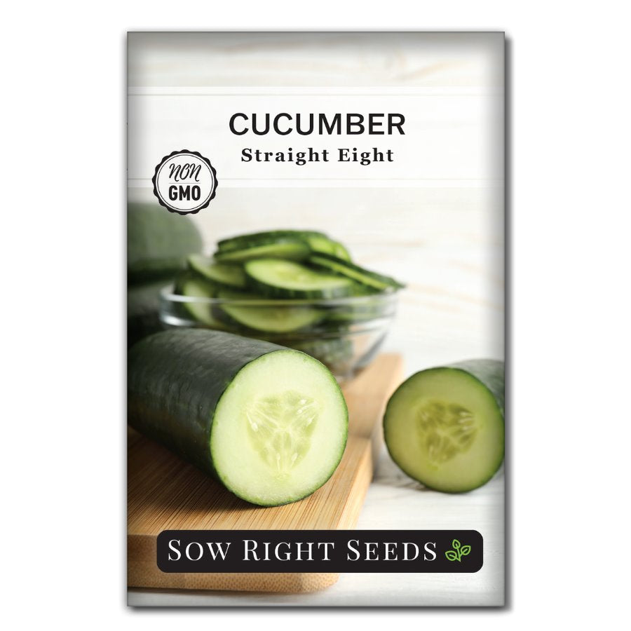 50 Straight Eight Cucumber Seeds - Heirloom Non-GMO USA 50 Straight Eight Cucumber Seeds - Heirloom Non-GMO USA
