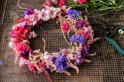 Creating Floral Wreaths from Your Garden