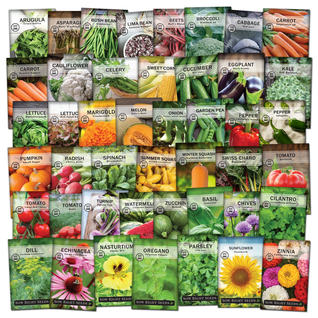 Complete Garden Seed Collection for Planting a Home Garden – Sow Right Seeds