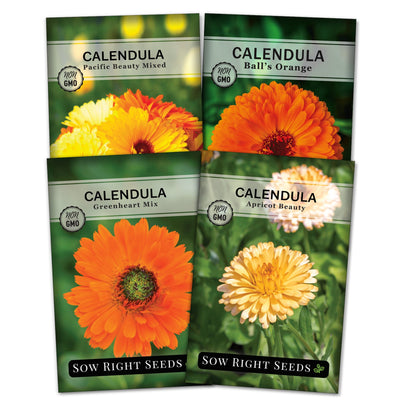 Edible Flower Seed Collection - 5 Varieties – Sacred Elements