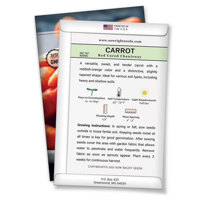 Chantenay Red-Cored Carrot