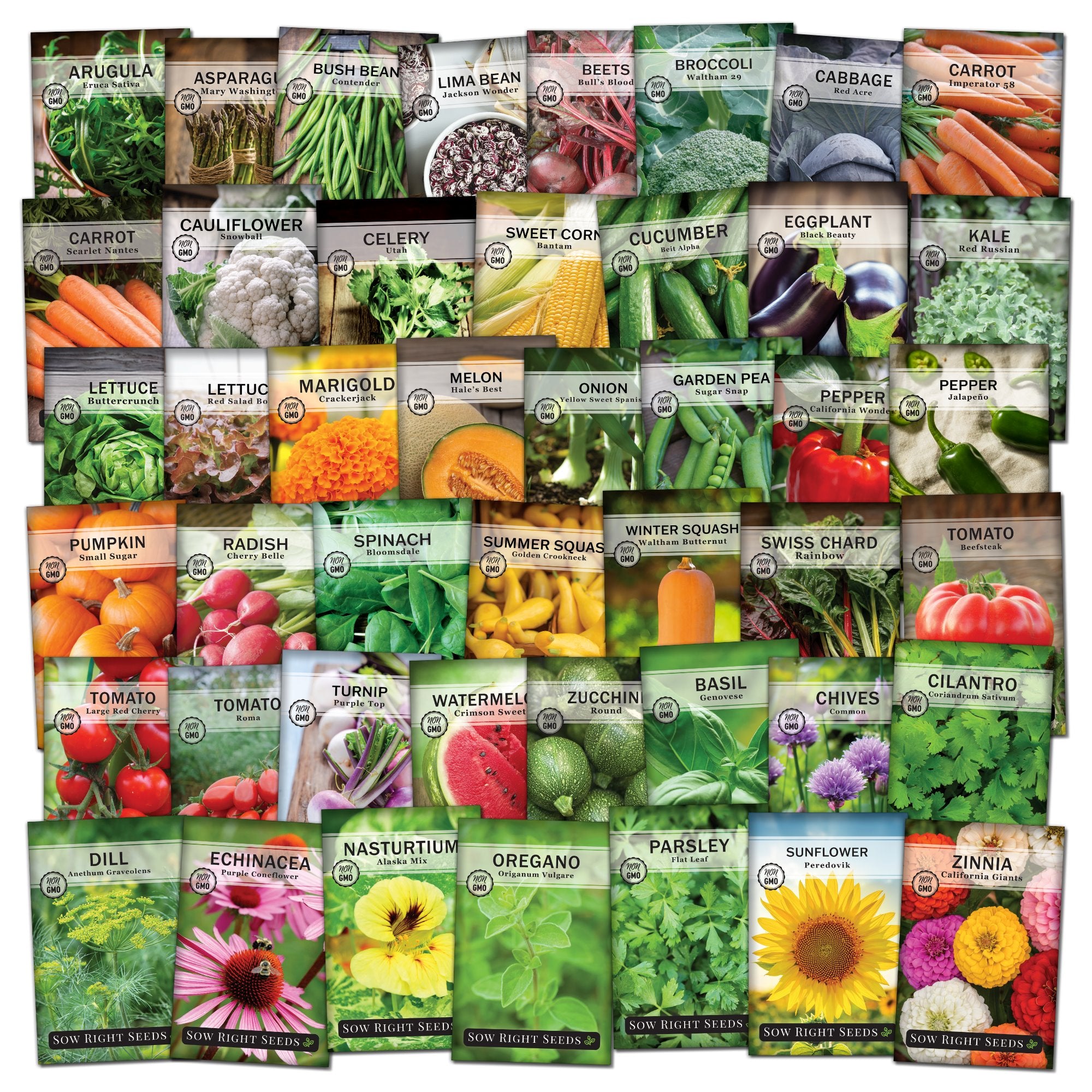 Complete Garden Seed Collection for Planting a Home Garden – Sow Right ...