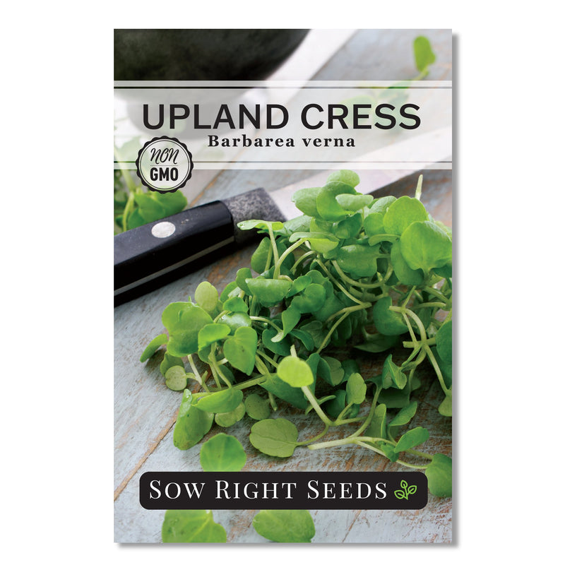 upland cress seeds packet vegetables sow right seeds