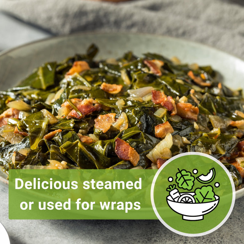 georgia southern collards seeds delicious steamed or used for wraps