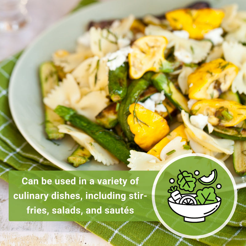 yellow scallop summer squash can be used in a variety of culinary dishes including stir fries salads and sautes