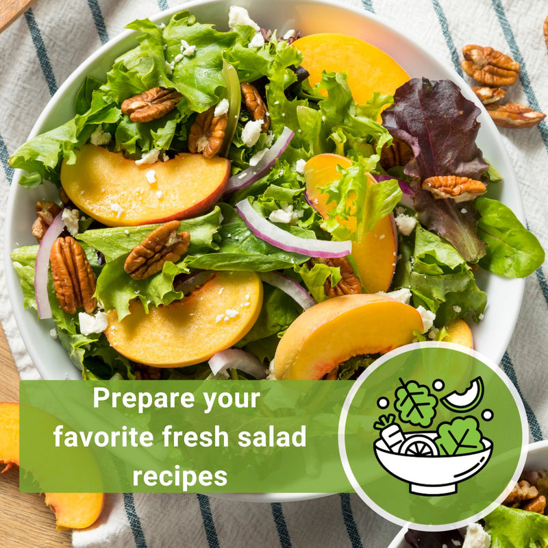 green salad bowl lettuce prepare your favorite fresh salad recipes