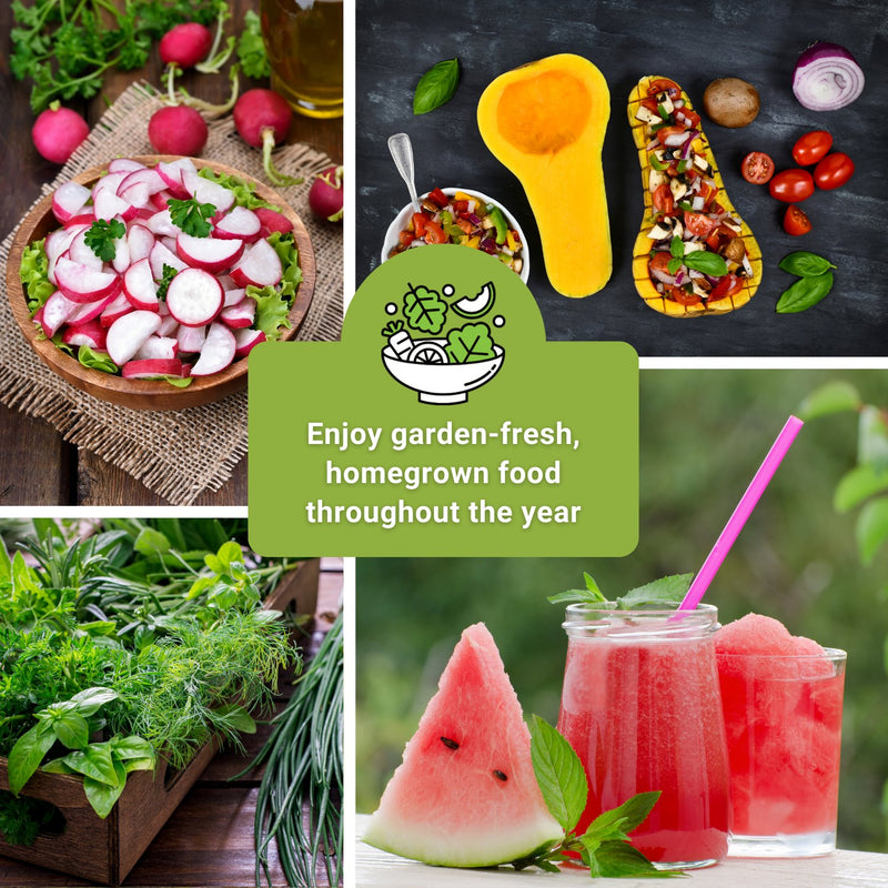 complete garden seed collection enjoy garden fresh homegrown food throughout the year