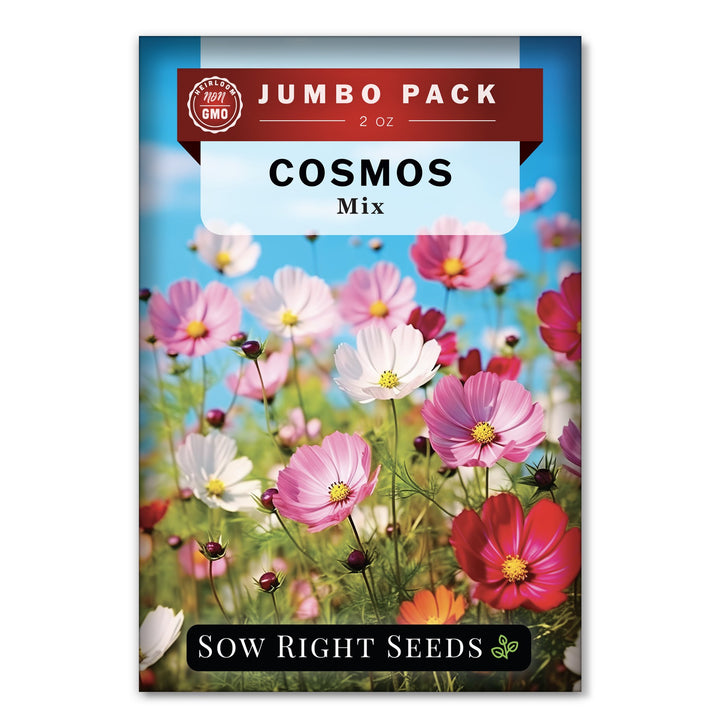 flower seeds pack Bulk Cosmos Sensation Mix
