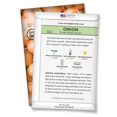 Texas Early Grano Onion