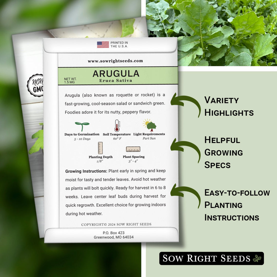 Arugula Seeds for Planting