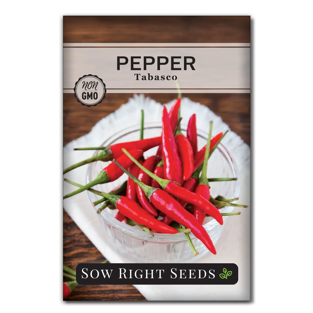 tobacco pepper Mosaic Virus Resistant Hot Peppers Peppers are in the nightshade family along with tomatoes and eggplant Tabasco Pepper (85 Days)