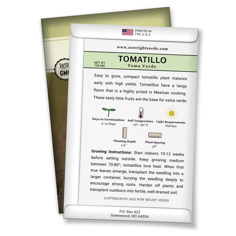 how to grow the best toma verde tomatillo plants