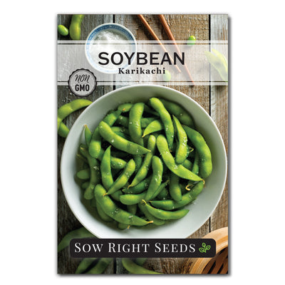 karikachi soybean seed packet vegetables sow right seeds