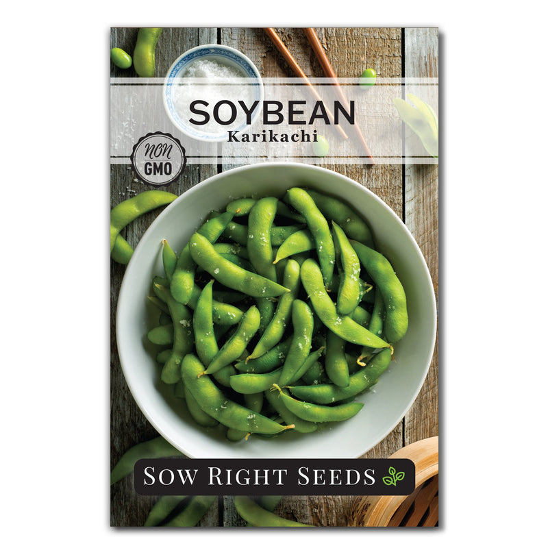 karikachi soybean seed packet vegetables sow right seeds