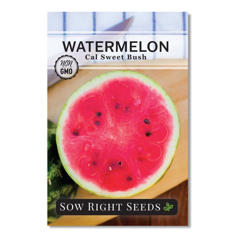 cal sweet bush watermelon seed packet vegetables fruit sow right seeds