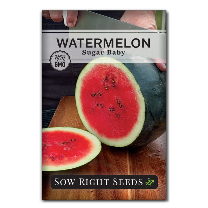Sow Right Seeds - Sugar Baby Watermelon Seed for Planting
