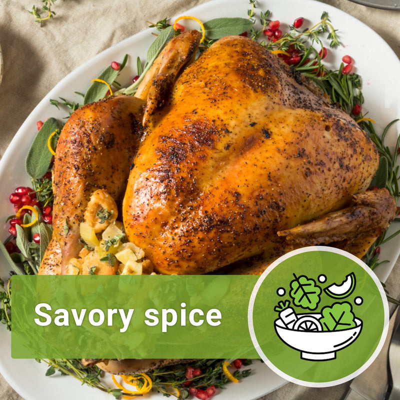 roasted chicken with sage spice savory spice