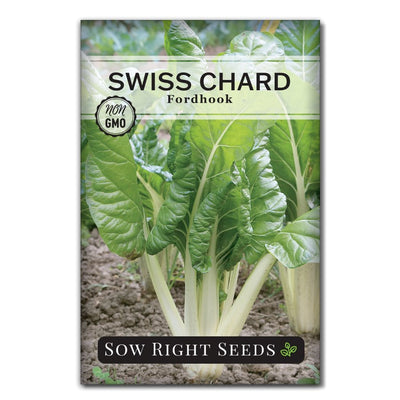 green leafy white stem salad greens superfood super food swiss chard seeds for sale