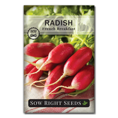 red radish seed packet