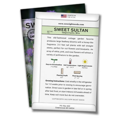 how to grow the best sweet sultan plants