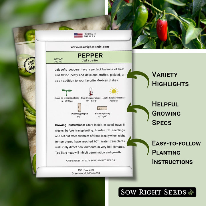 Jalapeno Pepper Seeds for Sale