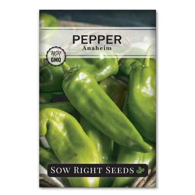 mildly spicy green anaheim pepper seeds for planting