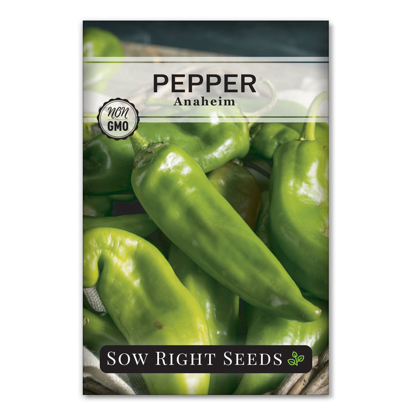 mild hot small green anaheim pepper seeds for sale