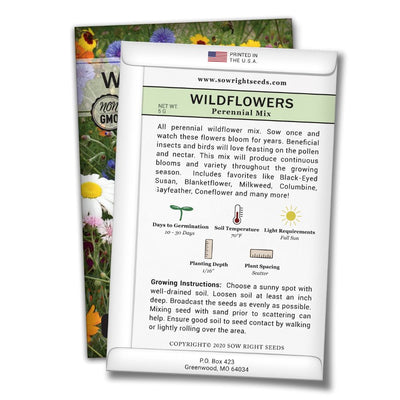 how to grow the best perennial wildflower plants