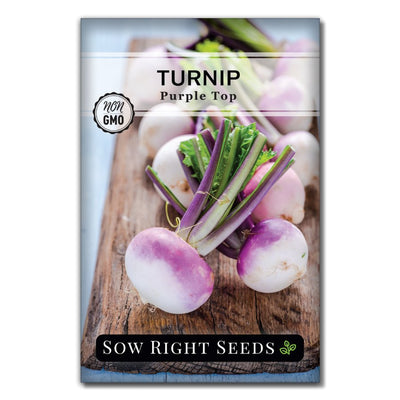 vegetable purple top turnip seeds