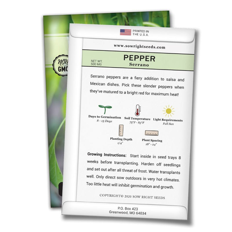 how to grow the best serrano pepper plants