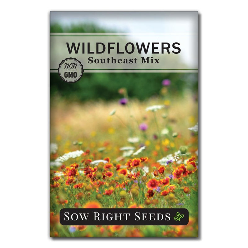 mix of annual and perennial wildflower seeds for the southeast for sale