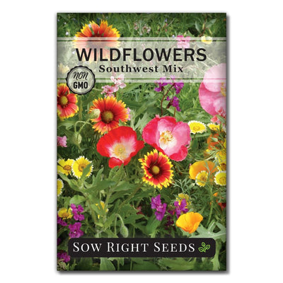 mix of annual and perennial wildflower seeds for the southwest for sale