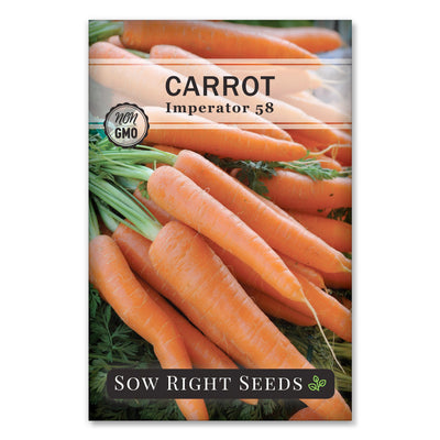 long orange imperator carrot seeds for planting