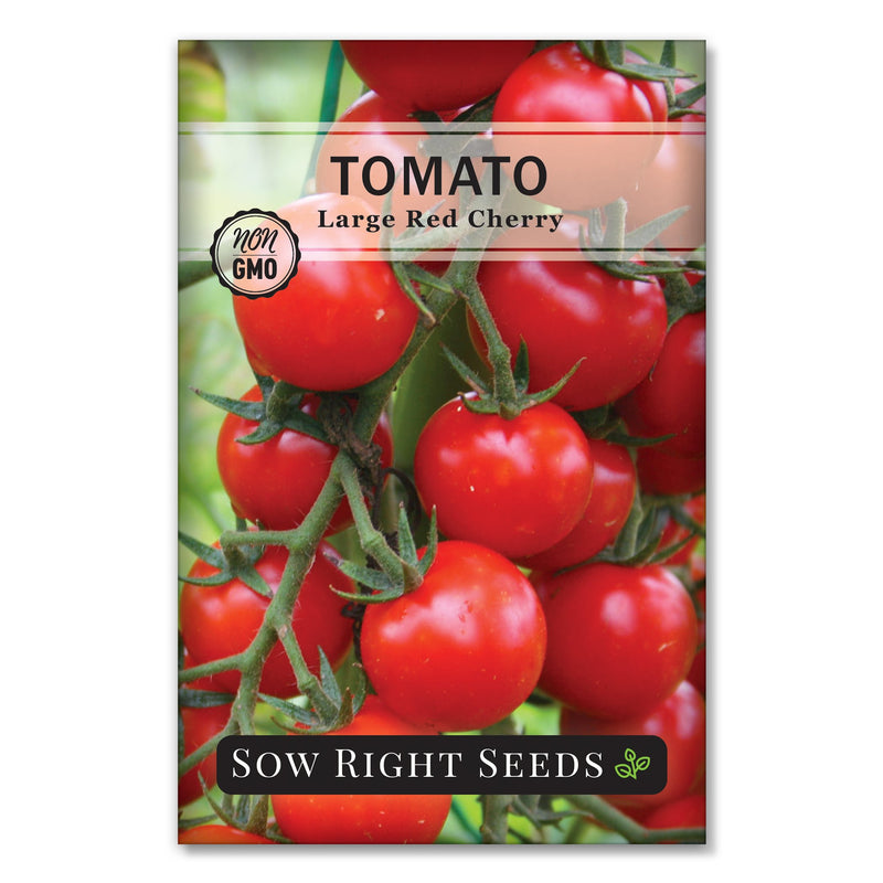classic red cherry tomato seed packet