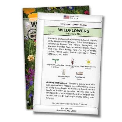 how to grow the best wildflower plants in the west