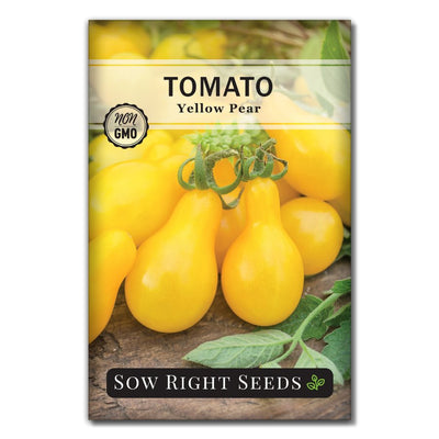 tangy citrus teardrop vegetable yellow pear tomato seeds for sale